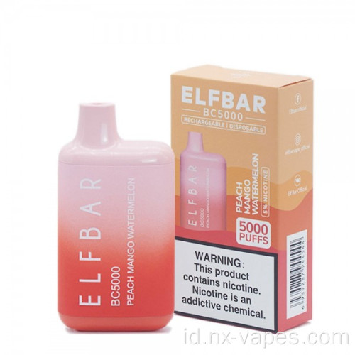 Grosir Bar Elf Vape Baru BC 5000